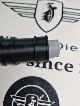 Preview: Zündapp Ansaugrohr für den Swiing Vergaser 17mm (Verbindung zwischen Ansauggummi und Vergaser )